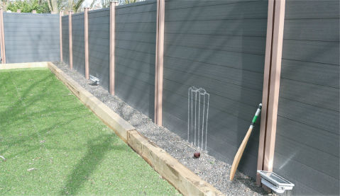 Durable Composite Wood fencing