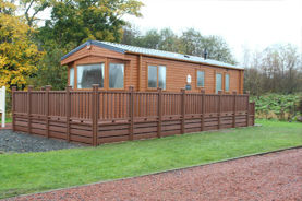 Holiday home decking from Composite Wood Company