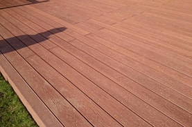 wood grain composite decking